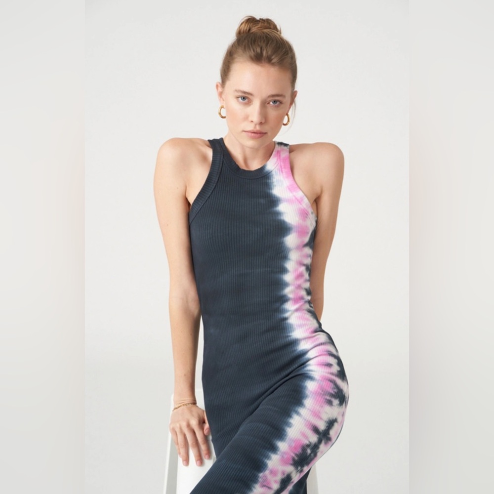 WSLY The Rivington Ribbed Tank Dress - Medium